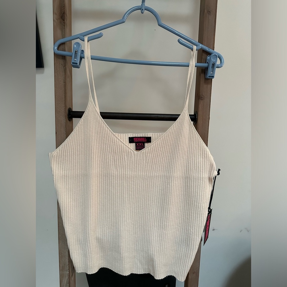 Rock and Roll Cowgirl Ribbed Knit Cami NWT